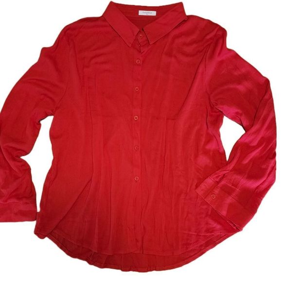 Sunbine  Red blouse XL - Picture 1 of 4